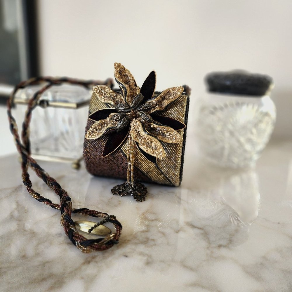 Mary Frances Vintage Beaded Purse